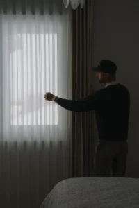custom window blinds Toronto condo interior