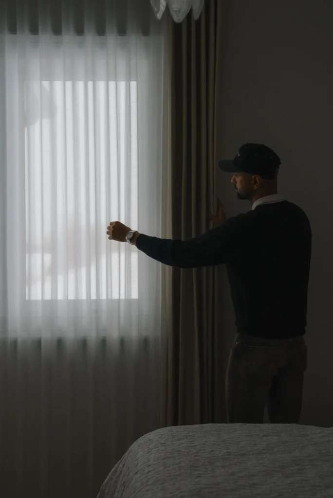 custom window blinds Toronto condo interior